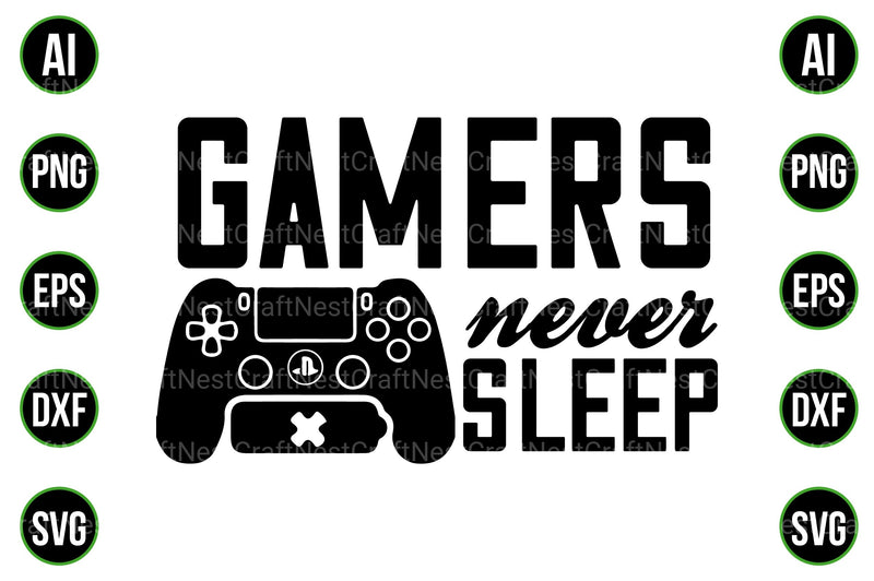 Gaming and Gamer Design Bundle - CraftNest - Digital Crafting and Art