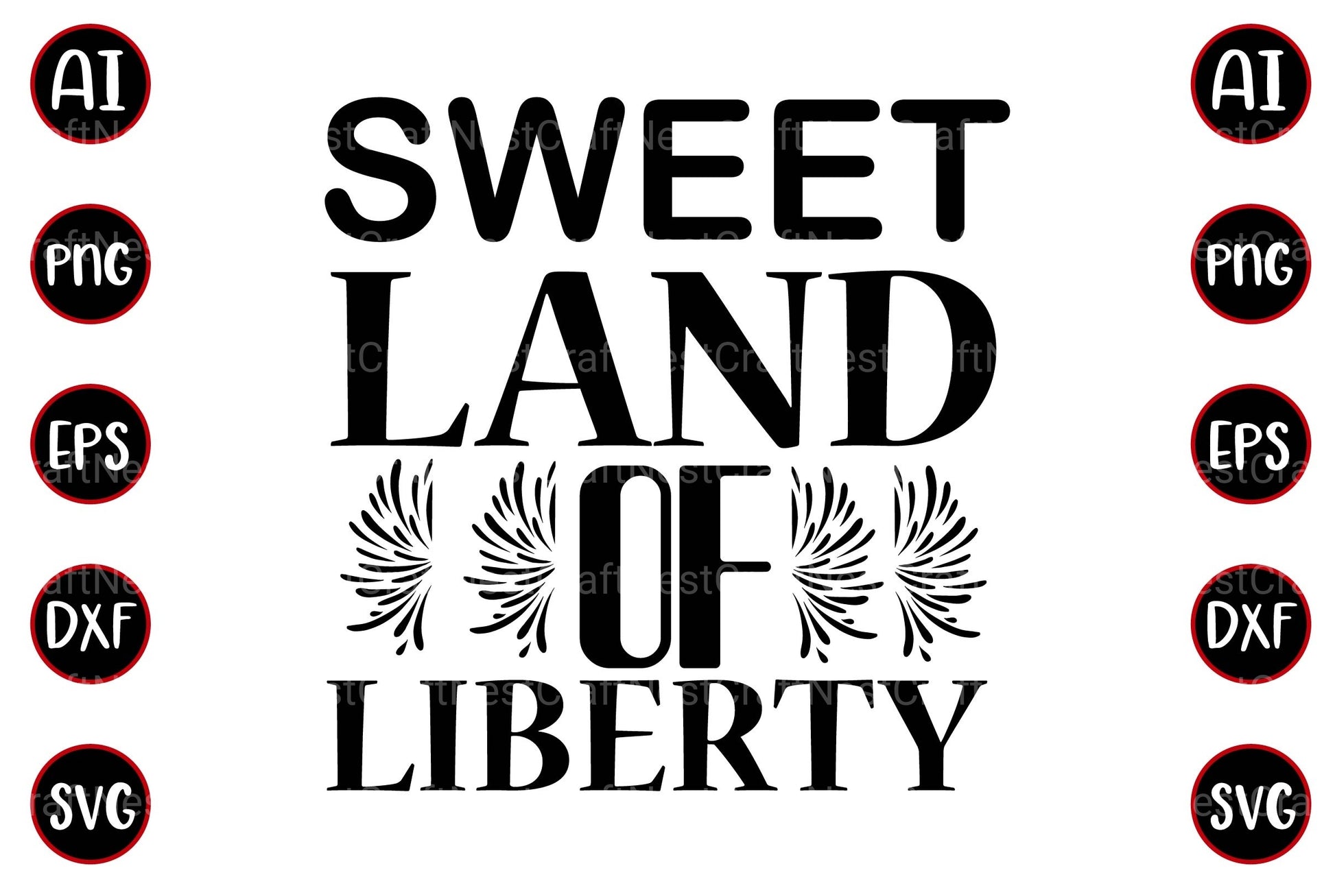 4th of July Design Bundle - CraftNest - Digital Crafting and Art