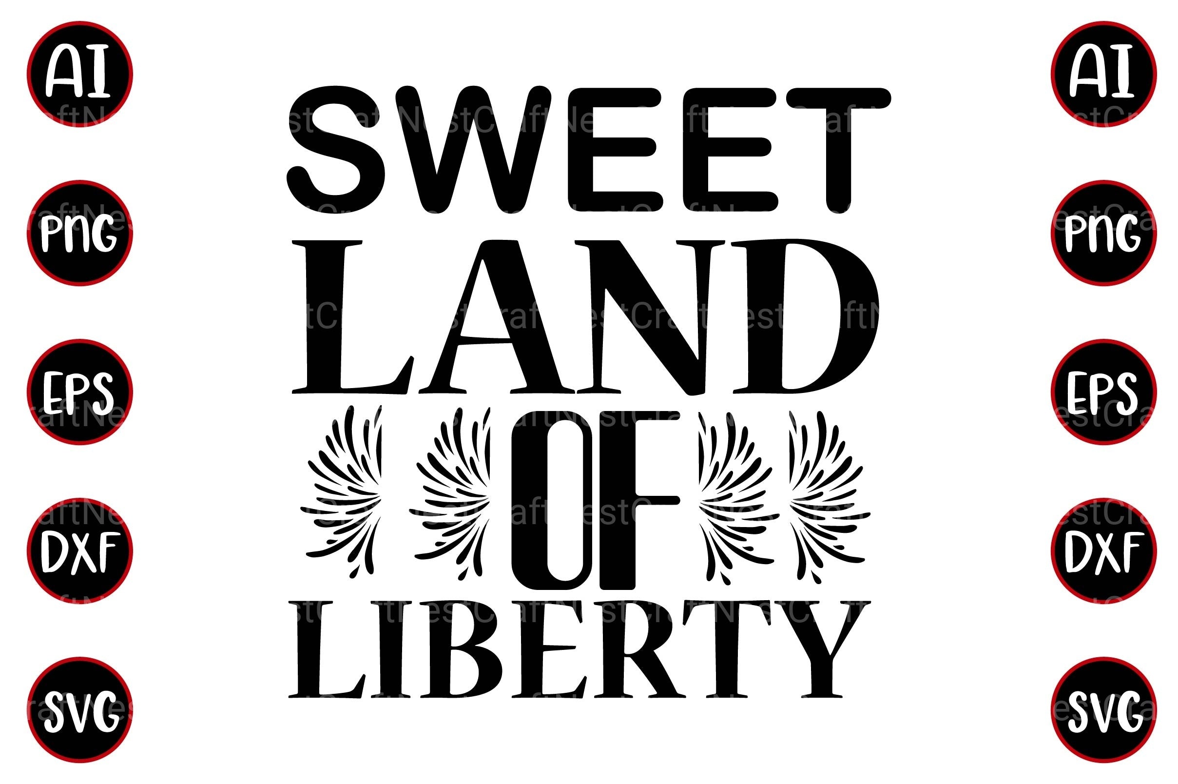 4th of July Design Bundle - CraftNest - Digital Crafting and Art