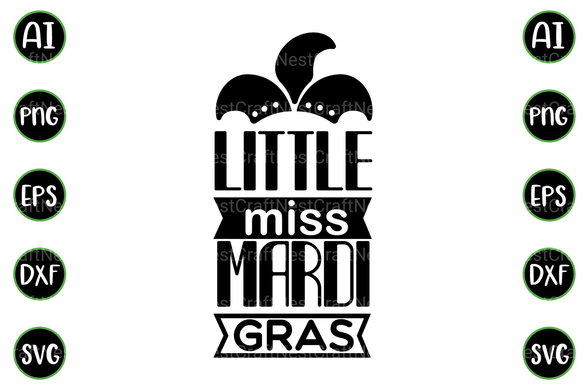 Mardi Gras Design Bundle - CraftNest - Digital Crafting and Art