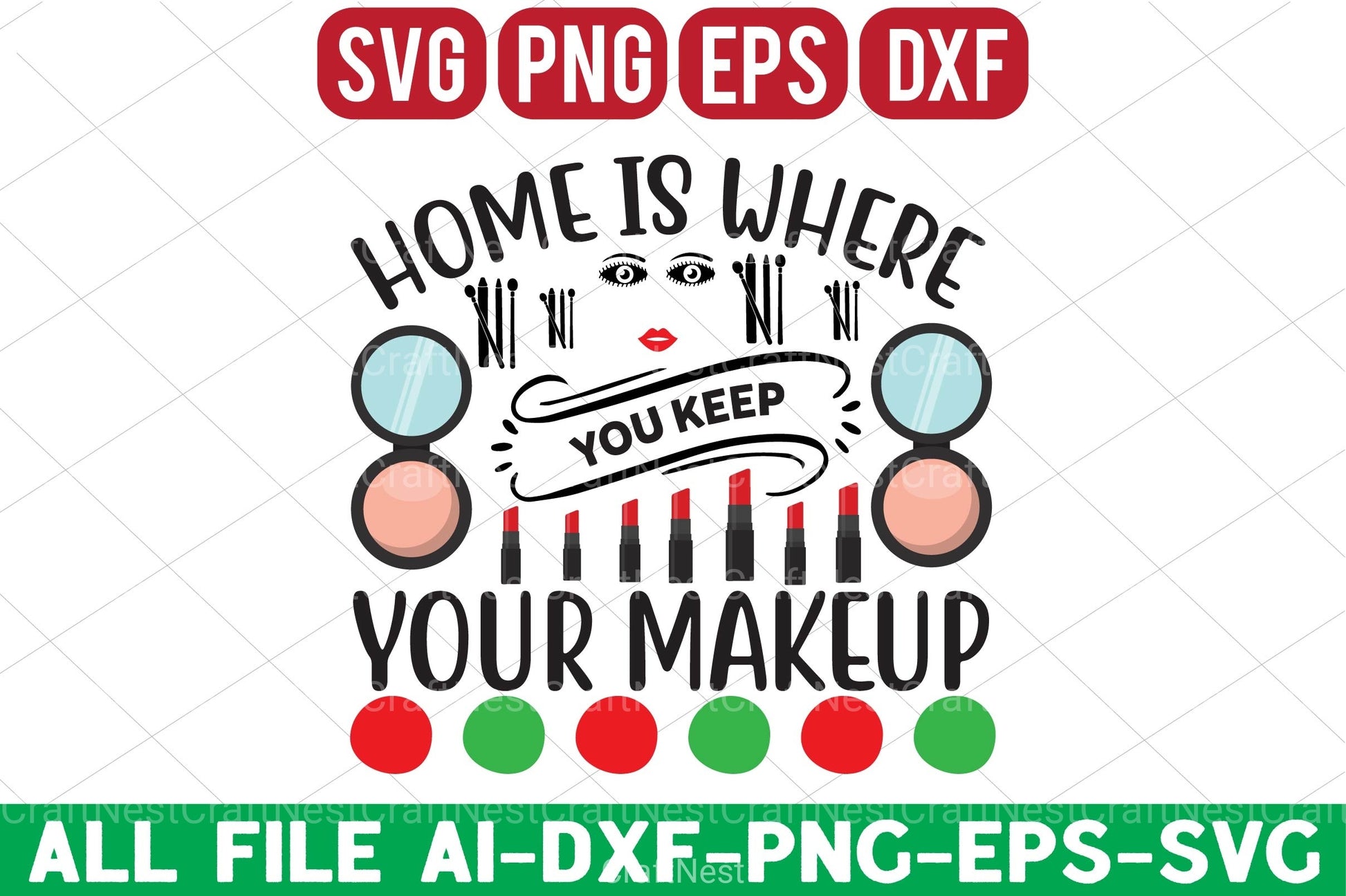 Makeup Design Bundle - CraftNest - Digital Crafting and Art