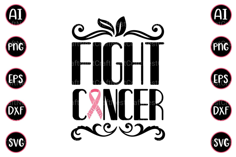 Cancer Design Bundle 157 - CraftNest - Digital Crafting and Art