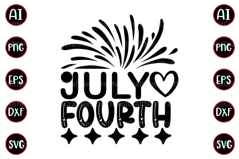 4th of July Design Bundle - CraftNest - Digital Crafting and Art