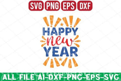 New Year T Shirt 20 Bundle - CraftNest - Digital Crafting and Art