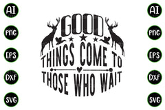 Hunting Quotes Design Bundle - CraftNest - Digital Crafting and Art