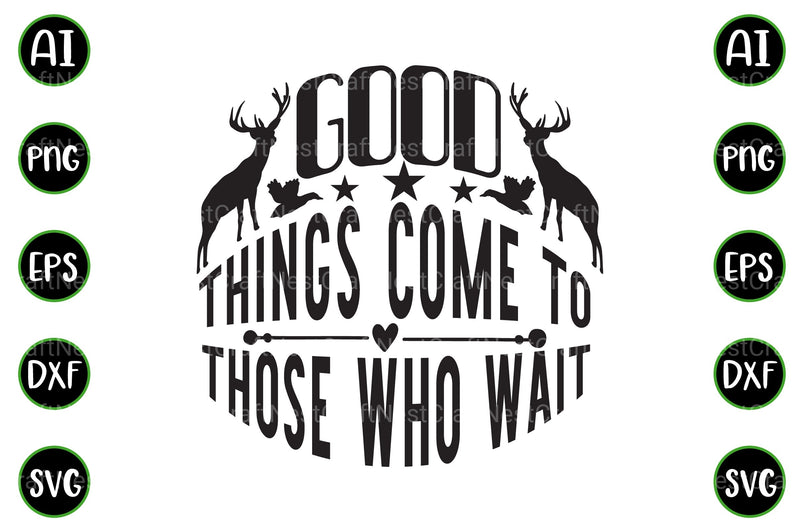 Hunting Quotes Design Bundle - CraftNest - Digital Crafting and Art