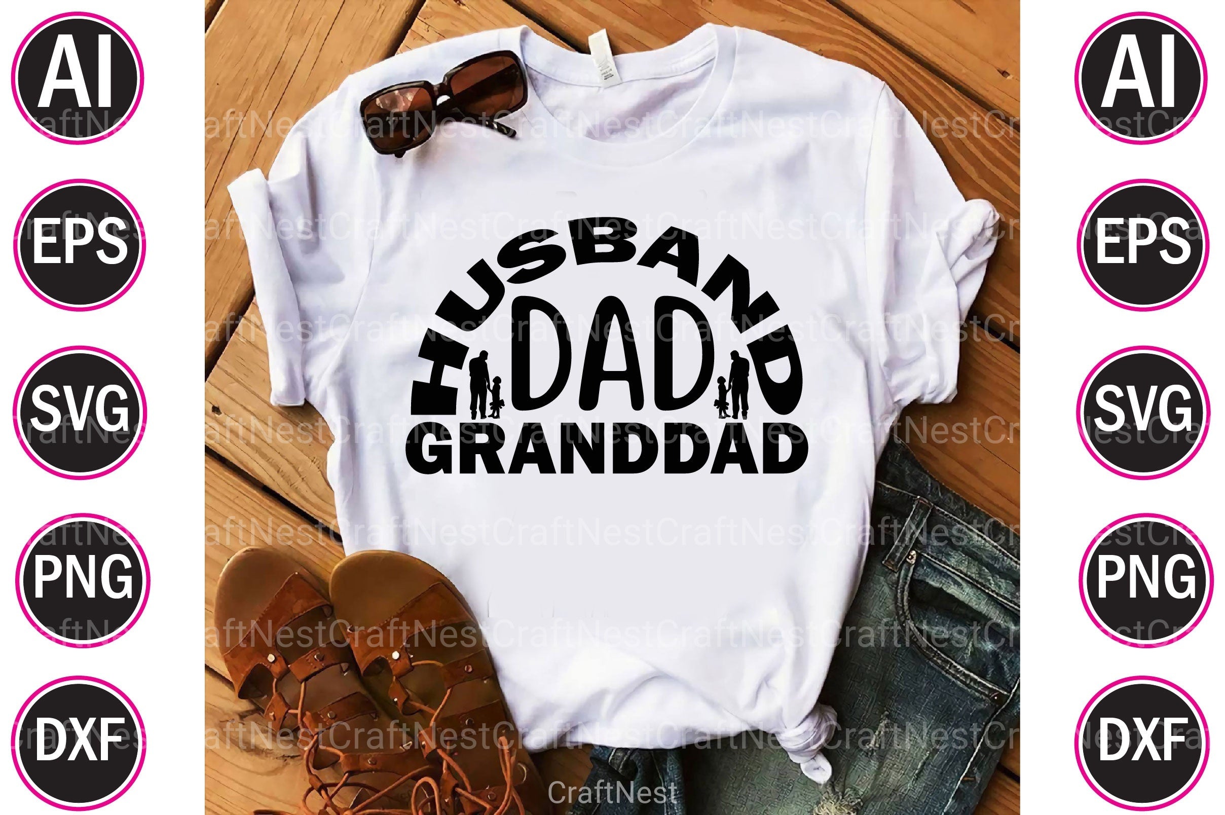 Dad Design Bundle - CraftNest - Digital Crafting and Art