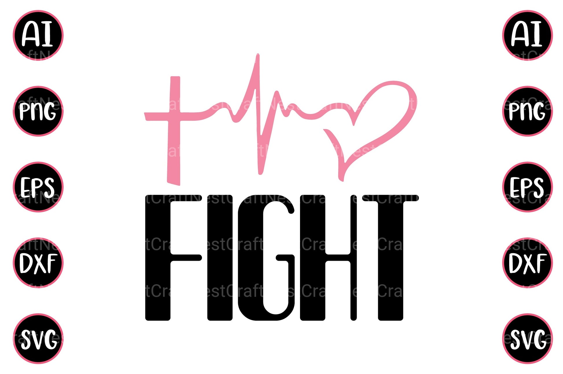 Cancer Design Bundle 157 - CraftNest - Digital Crafting and Art