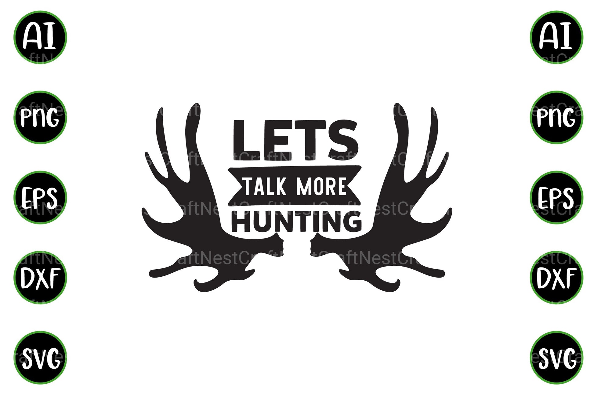 Hunting Quotes Design Bundle - CraftNest - Digital Crafting and Art