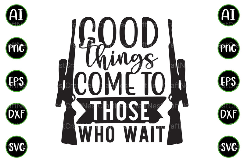 Hunting Quotes Design Bundle - CraftNest - Digital Crafting and Art