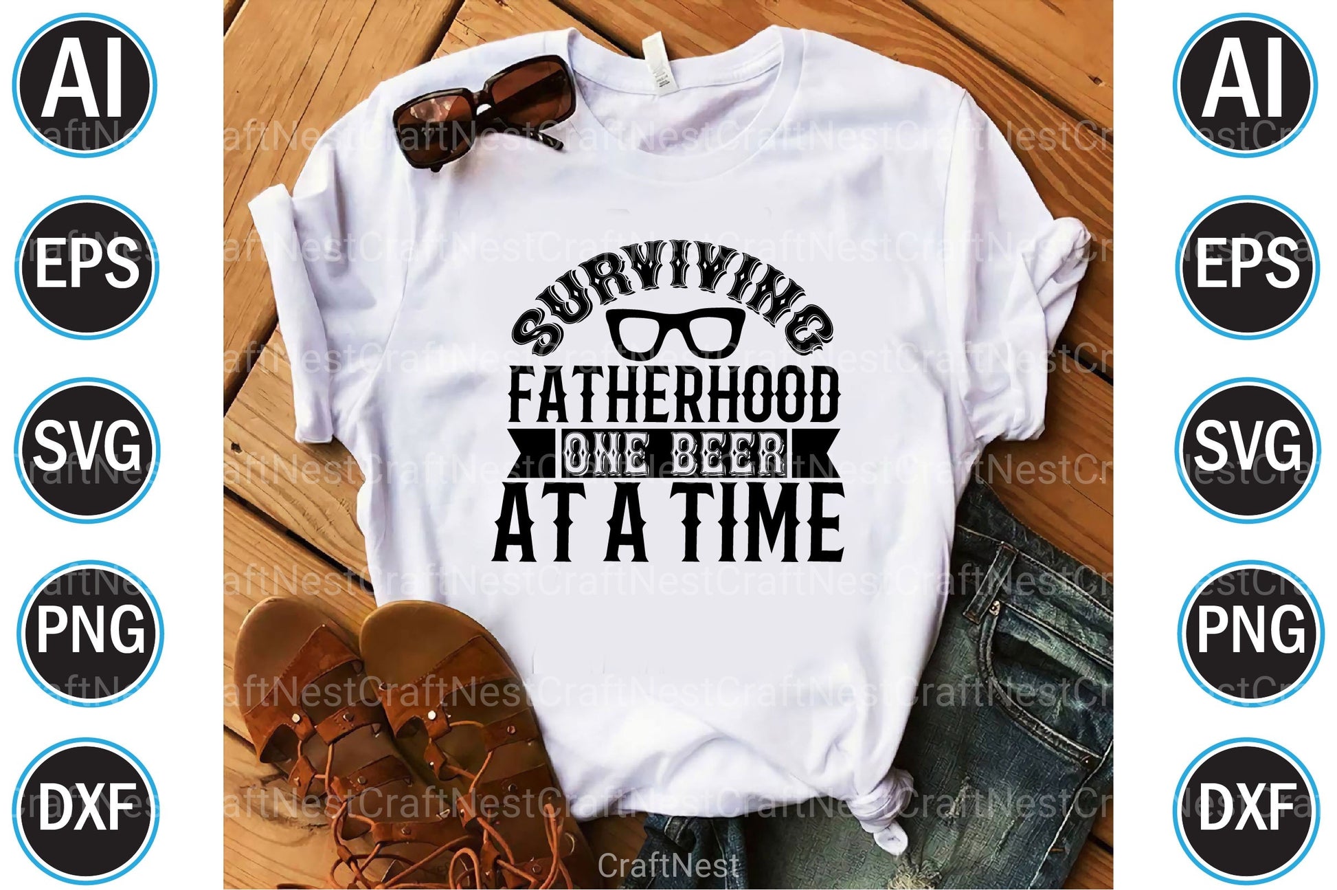 Father's Day Design Bundle 2 - CraftNest - Digital Crafting and Art