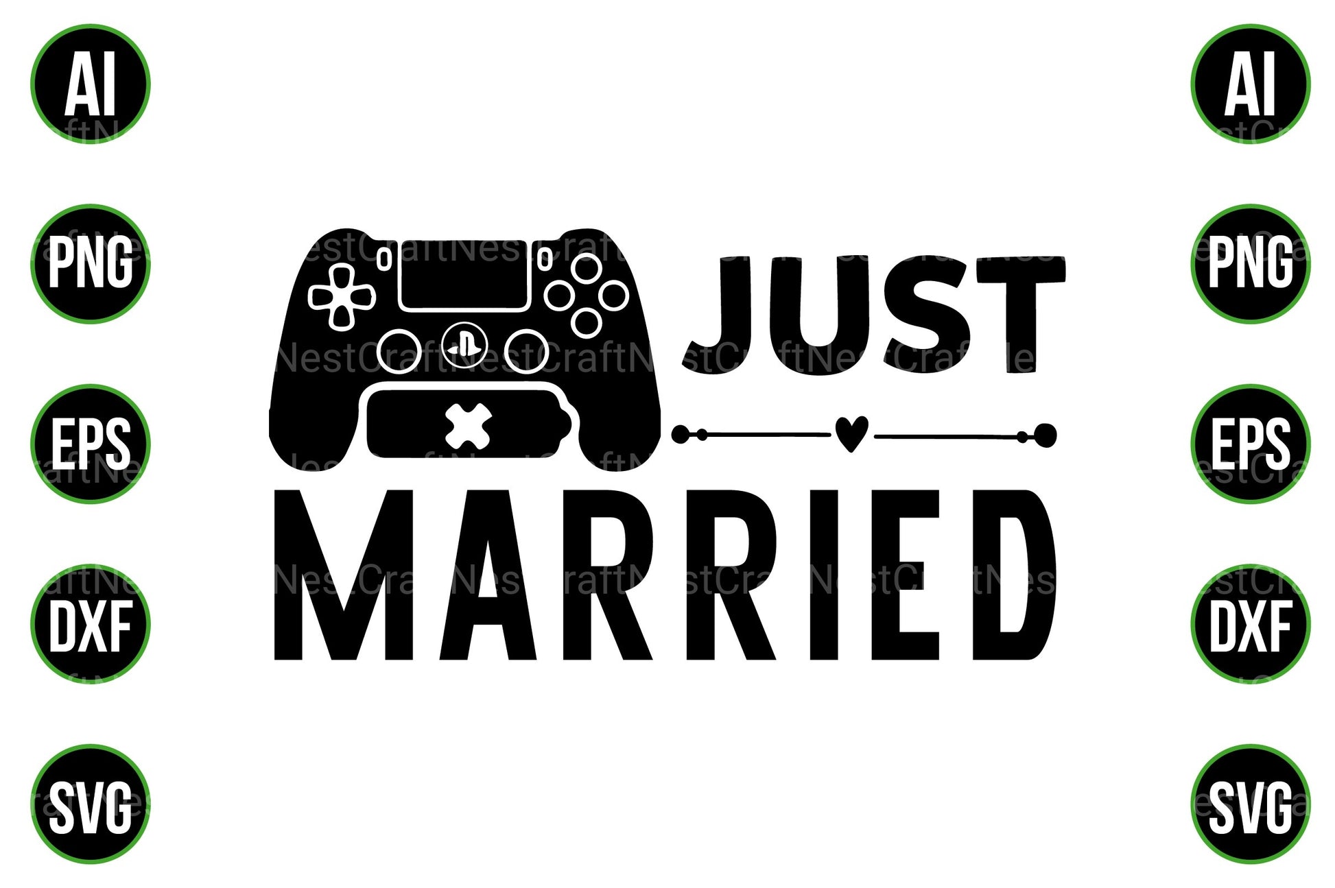 Gaming and Gamer Design Bundle - CraftNest - Digital Crafting and Art