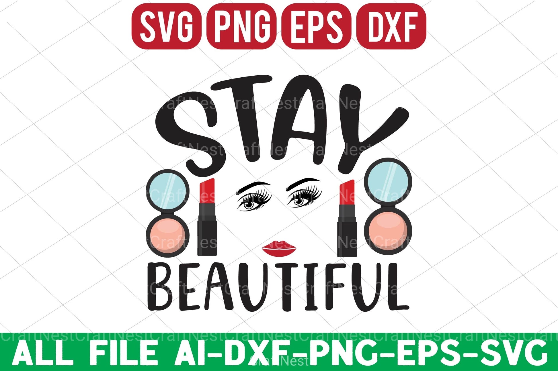 Makeup Design Bundle - CraftNest - Digital Crafting and Art