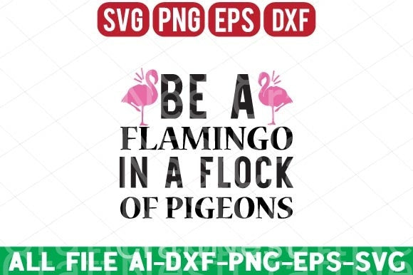 Flamingo Design Bundle - CraftNest - Digital Crafting and Art