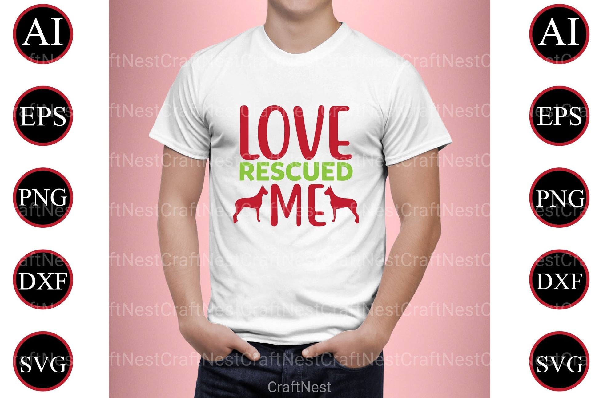 Dog and Cat Design Bundle - CraftNest - Digital Crafting and Art