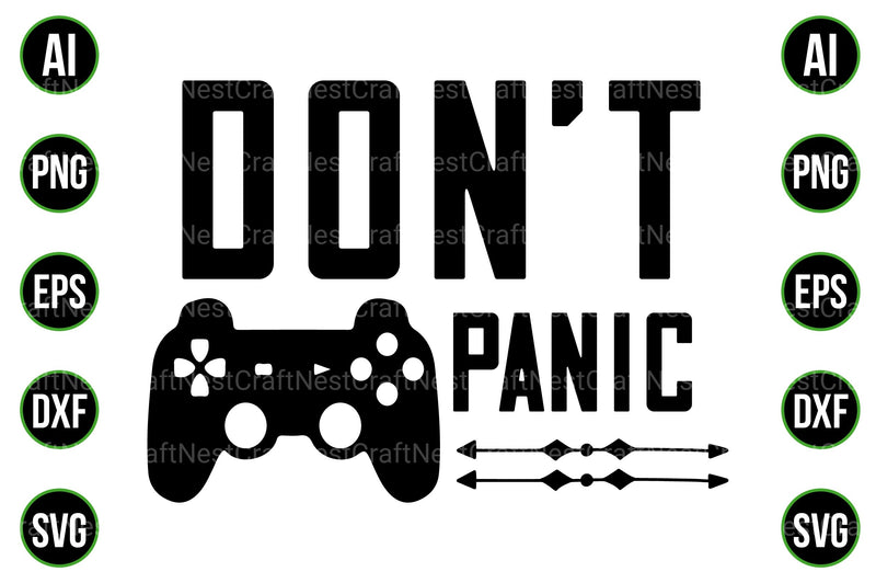 Gaming and Gamer Design Bundle - CraftNest - Digital Crafting and Art