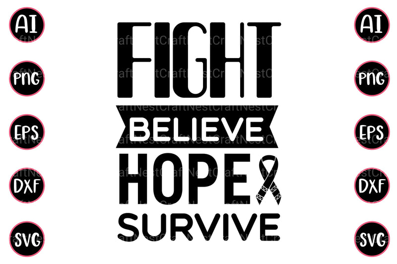 Cancer Design Bundle 157 - CraftNest - Digital Crafting and Art