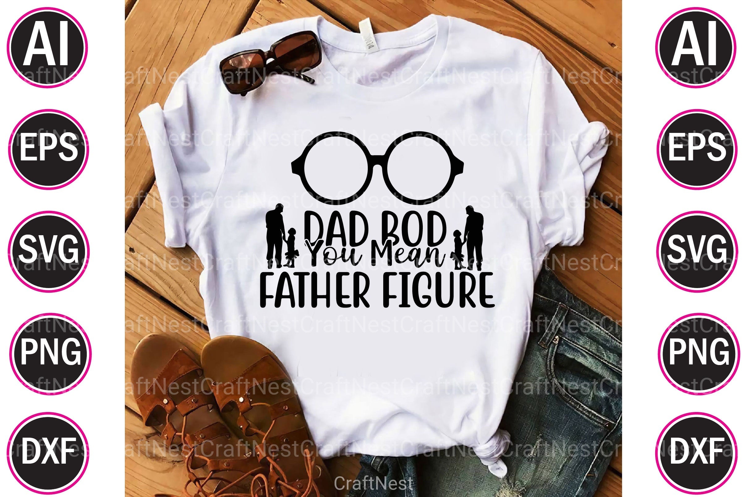 Dad Design Bundle - CraftNest - Digital Crafting and Art