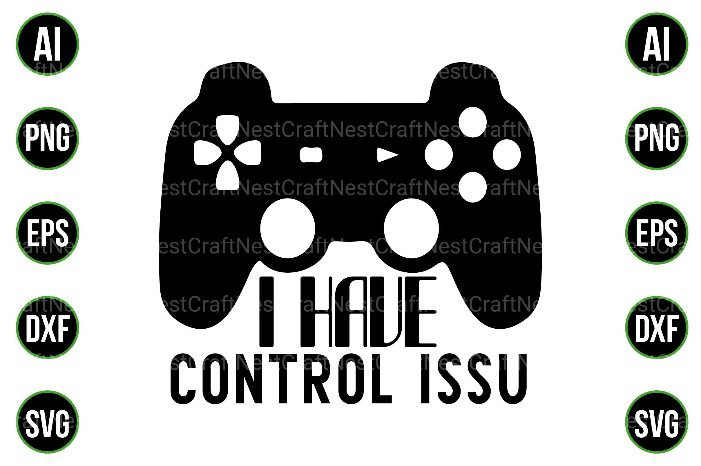 Gaming and Gamer Design Bundle - CraftNest - Digital Crafting and Art