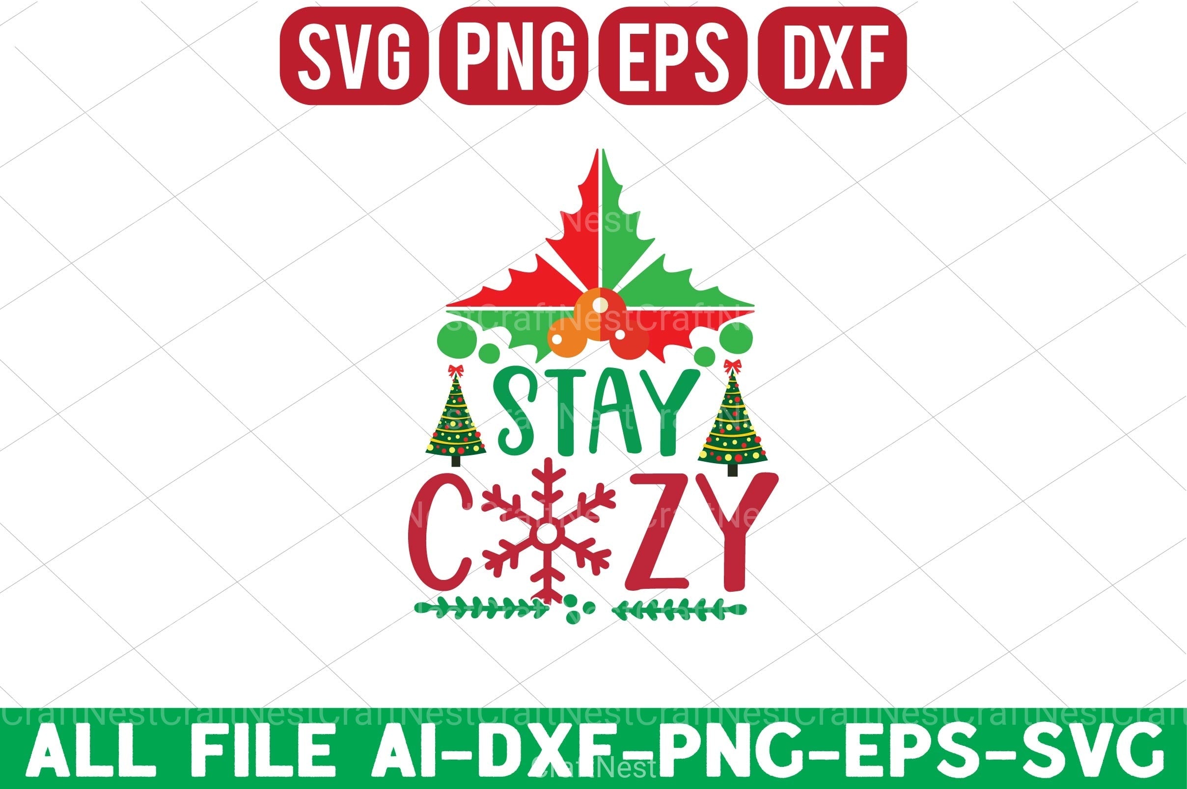 Christmas Design Bundle 13 - CraftNest - Digital Crafting and Art