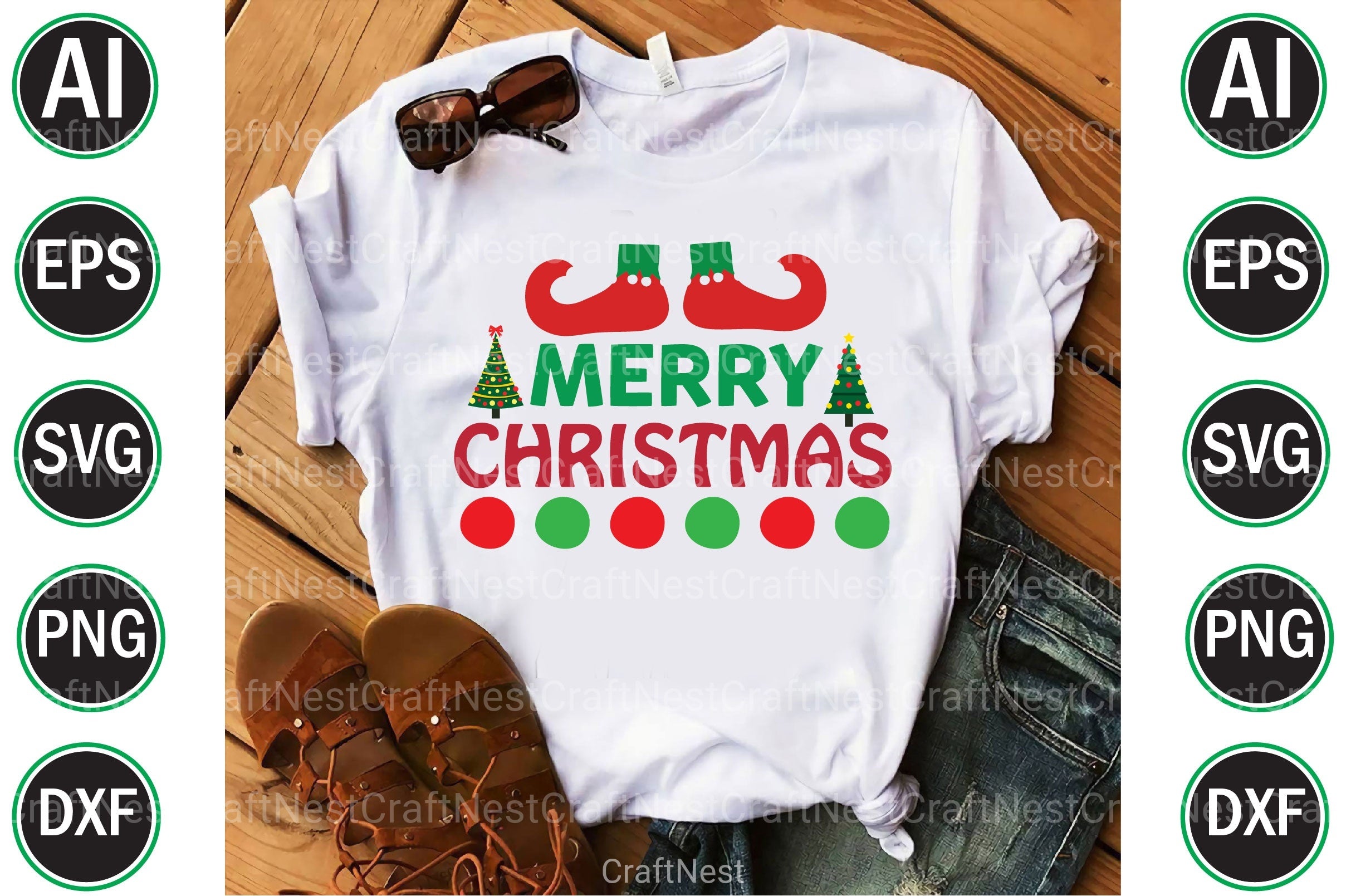 Christmas Design Bundle 167 - CraftNest - Digital Crafting and Art