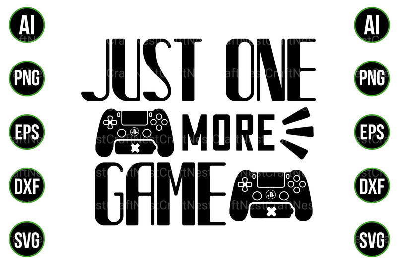 Gaming and Gamer Design Bundle - CraftNest - Digital Crafting and Art