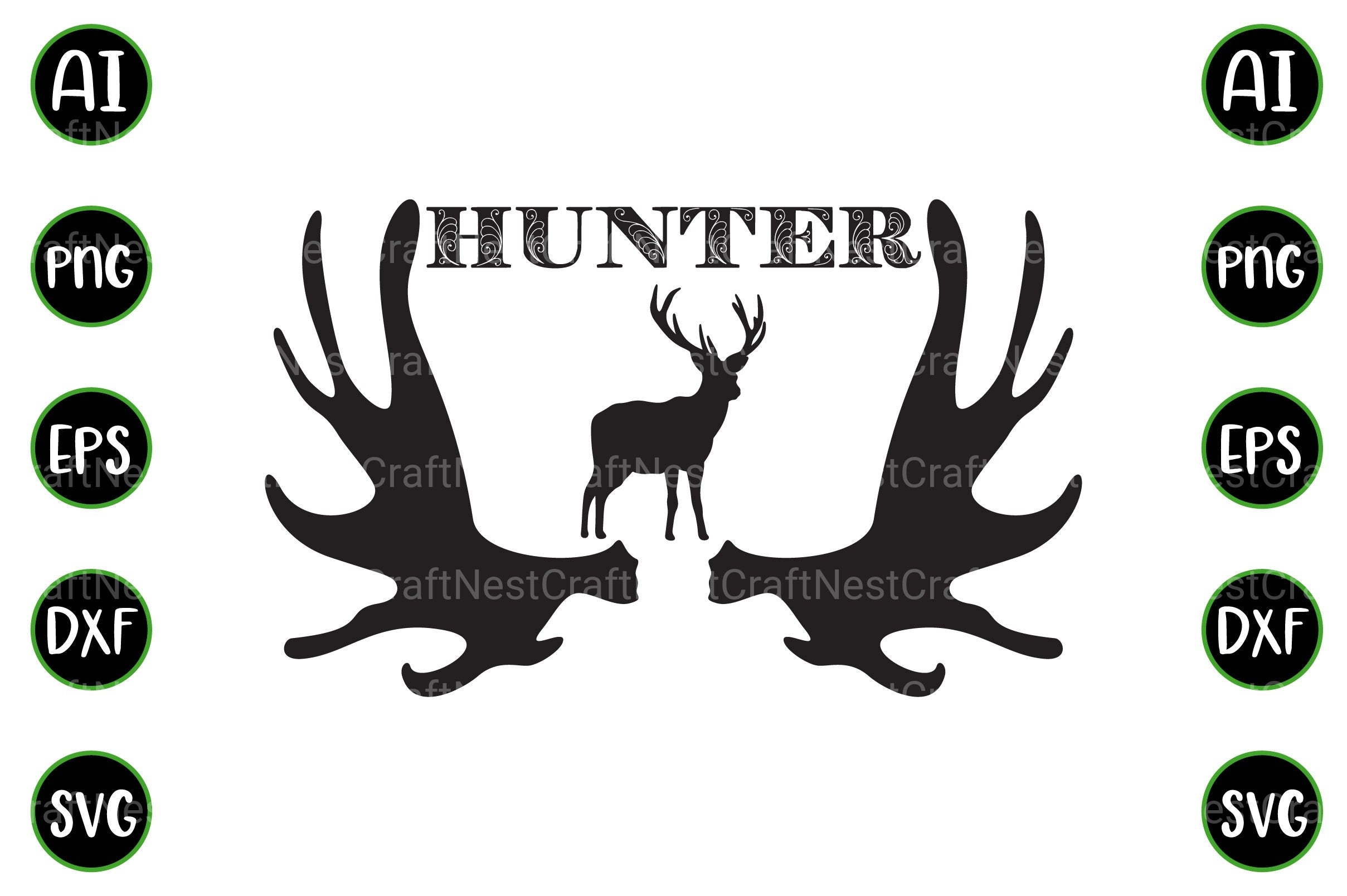 Hunting Quotes Design Bundle - CraftNest - Digital Crafting and Art