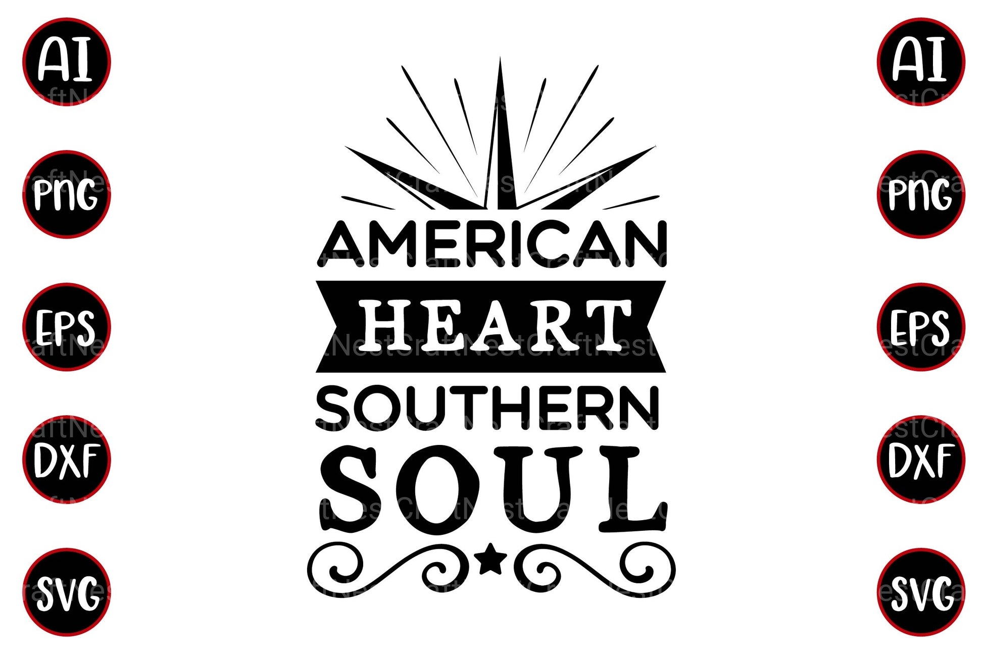 4th of July Design Bundle - CraftNest - Digital Crafting and Art