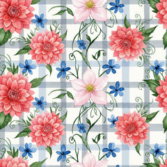 Pink Peonies Seamless Pattern Digital Paper - CraftNest - Digital Crafting and Art