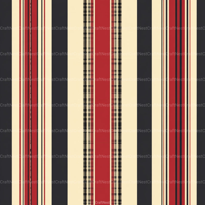Stripes & Plaids Seamless Pattern Digital Paper - CraftNest - Digital Crafting and Art