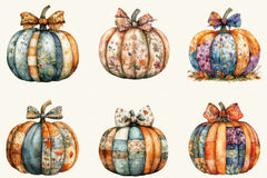 Pumpkin Fall Clipart Bundle 2 - CraftNest - Digital Crafting and Art