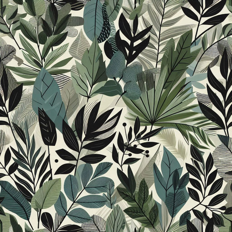Bold Modern Botanical Pattern Clipart Bundle - CraftNest - Digital Crafting and Art