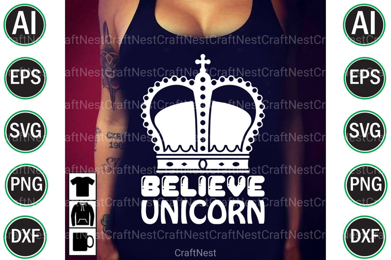 Unicorn File Bundle - CraftNest - Digital Crafting and Art