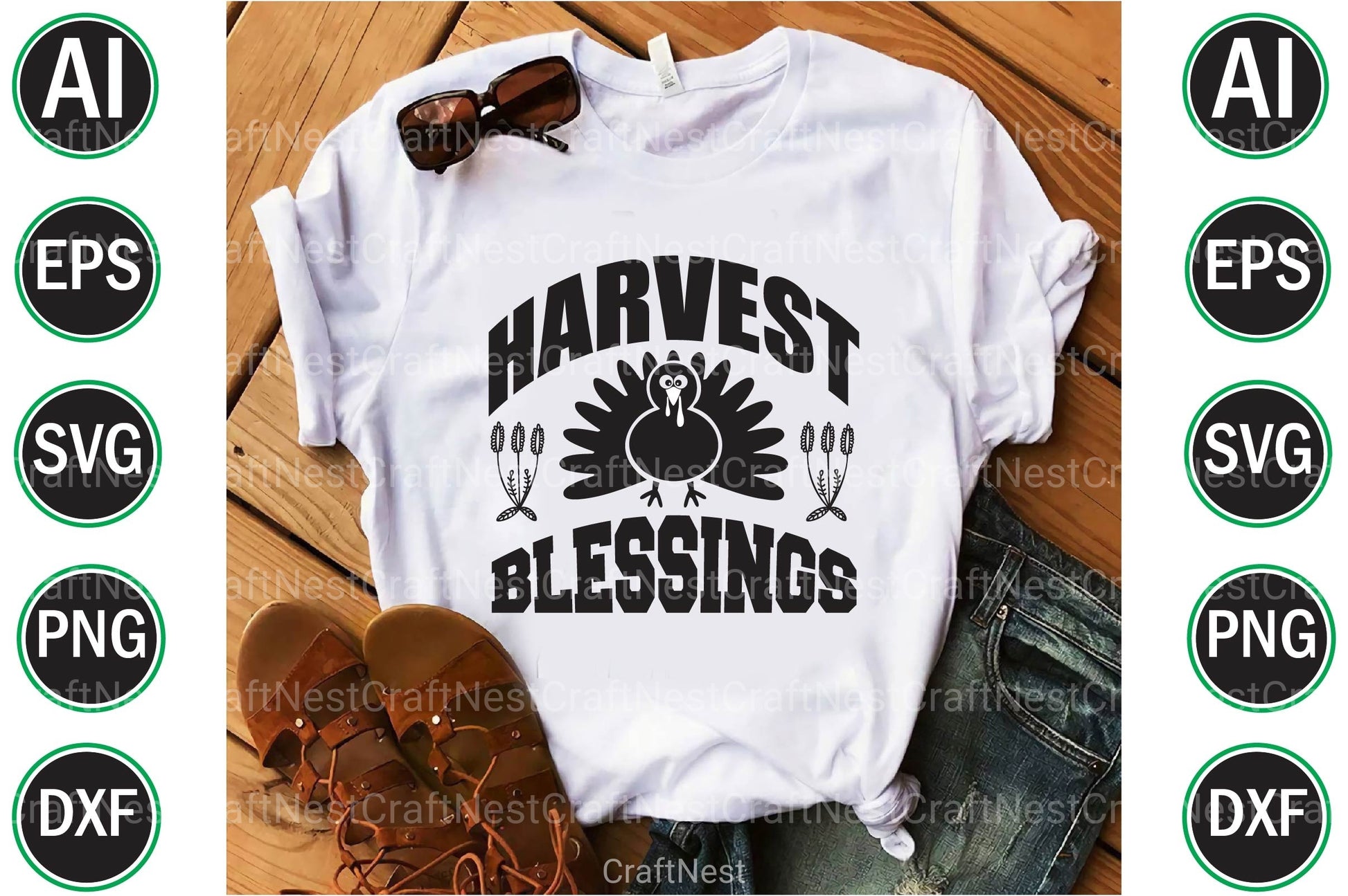 Thanksgivig Bundle - CraftNest - Digital Crafting and Art