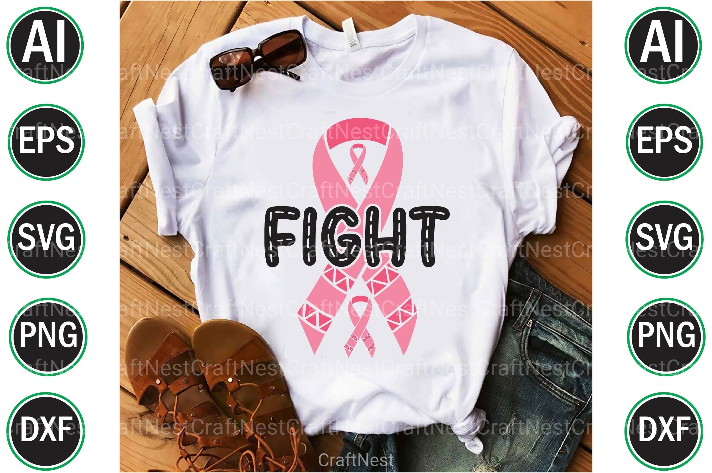 Cancer Design Bundle - CraftNest - Digital Crafting and Art