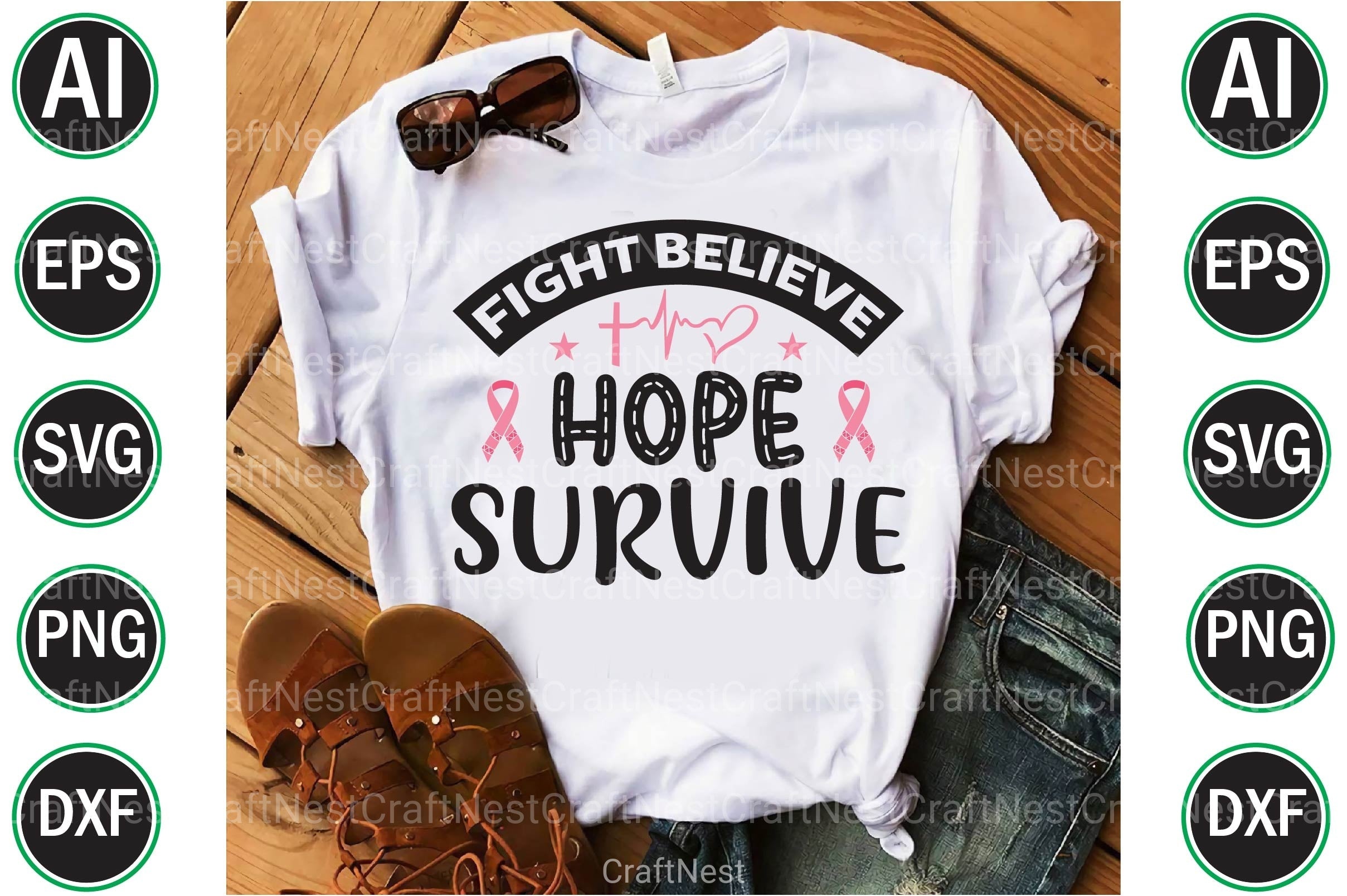 Cancer Design Bundle - CraftNest - Digital Crafting and Art