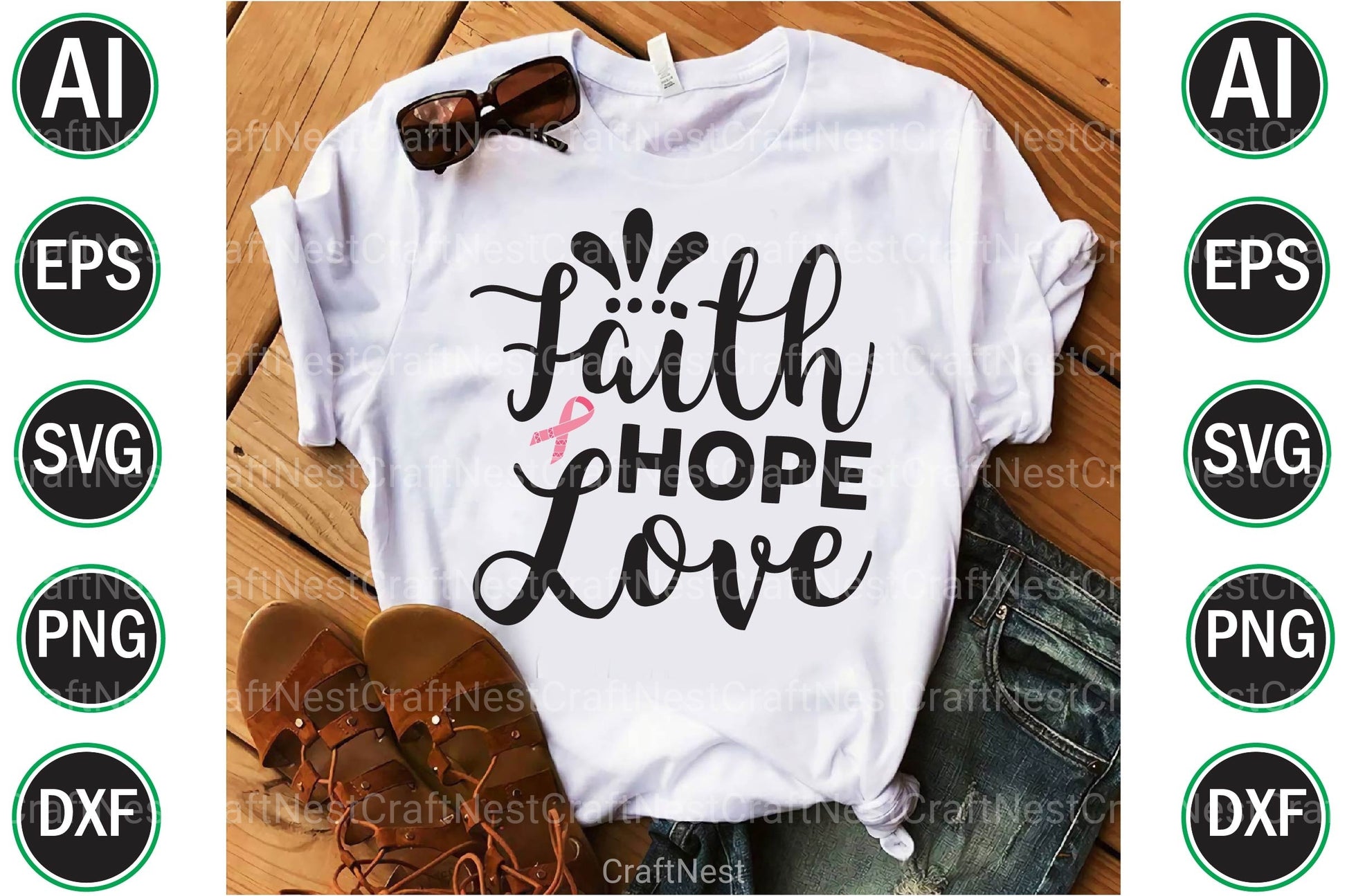 Cancer Design Bundle - CraftNest - Digital Crafting and Art