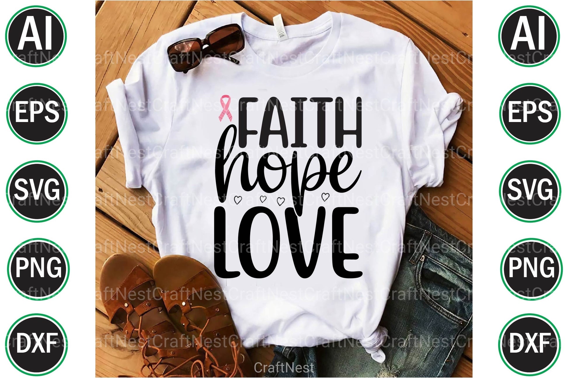 Cancer Design Bundle - CraftNest - Digital Crafting and Art