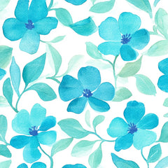 Navy Blue Yellow Cottage Flowers Pattern Clipart Bundle - CraftNest - Digital Crafting and Art