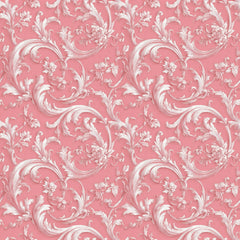 Pink French Toile De Jouy Pattern Clipart Bundle - CraftNest - Digital Crafting and Art