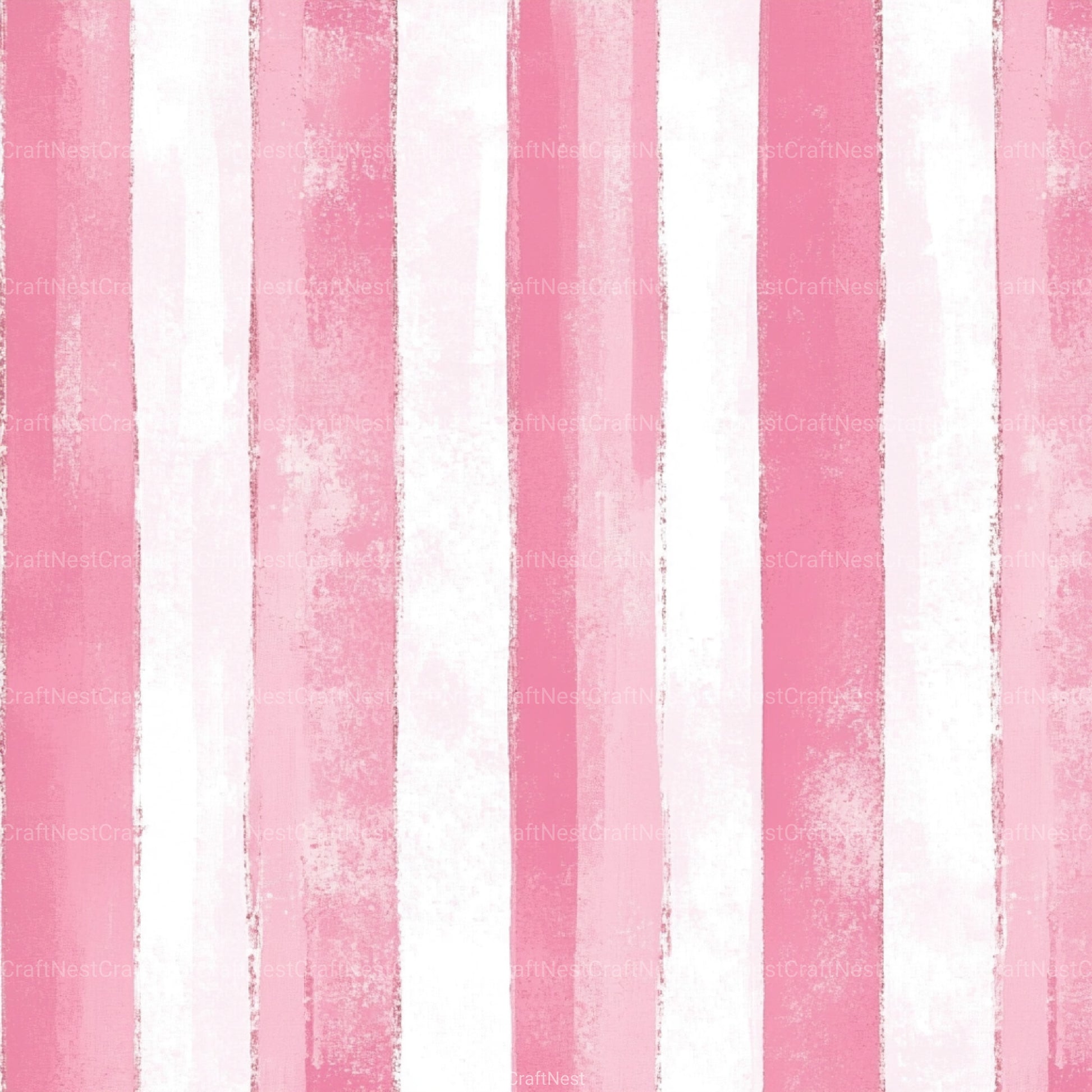 Blush Pink Stripes Pattern Digital Paper - CraftNest - Digital Crafting and Art