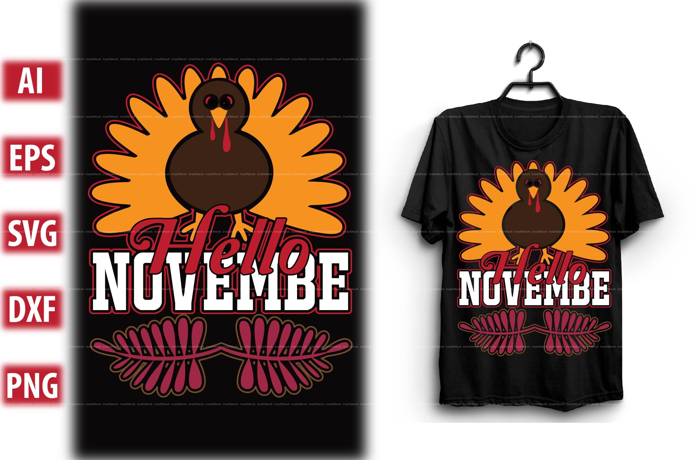 Thanksgiving T-Shirt Design SVG Bundle 2