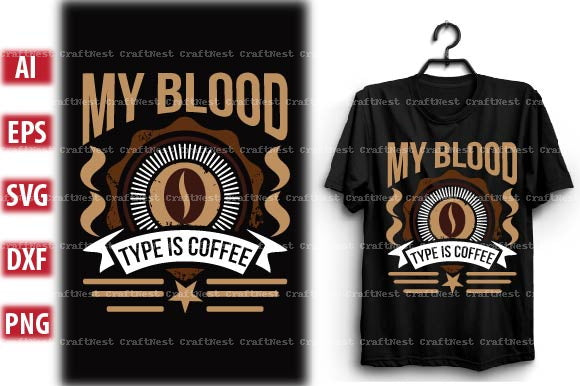 Coffee T-Shirt Design SVG Bundle 1