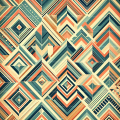 Geometric Triangle Retro Pattern Background Clipart Bundle - CraftNest - Digital Crafting and Art