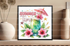 Summer Time Clipart Bundle - CraftNest - Digital Crafting and Art