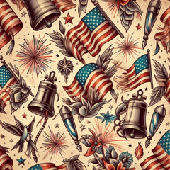 4th of July Pattern Clipart Bundle - CraftNest - Digital Crafting and Art