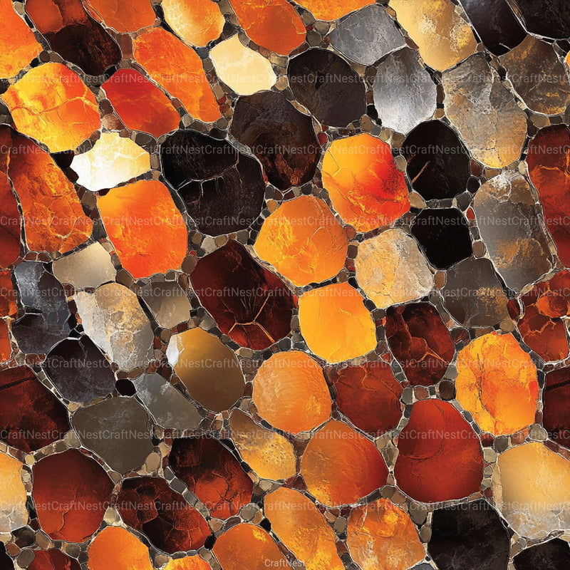 Tortoiseshell Seamless Pattern Digital Paper - CraftNest - Digital Crafting and Art