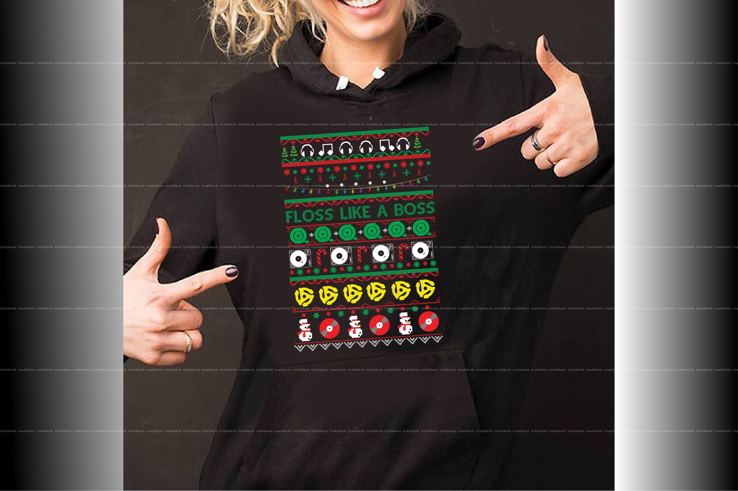 Christmas Sweater Design SVG Bundle