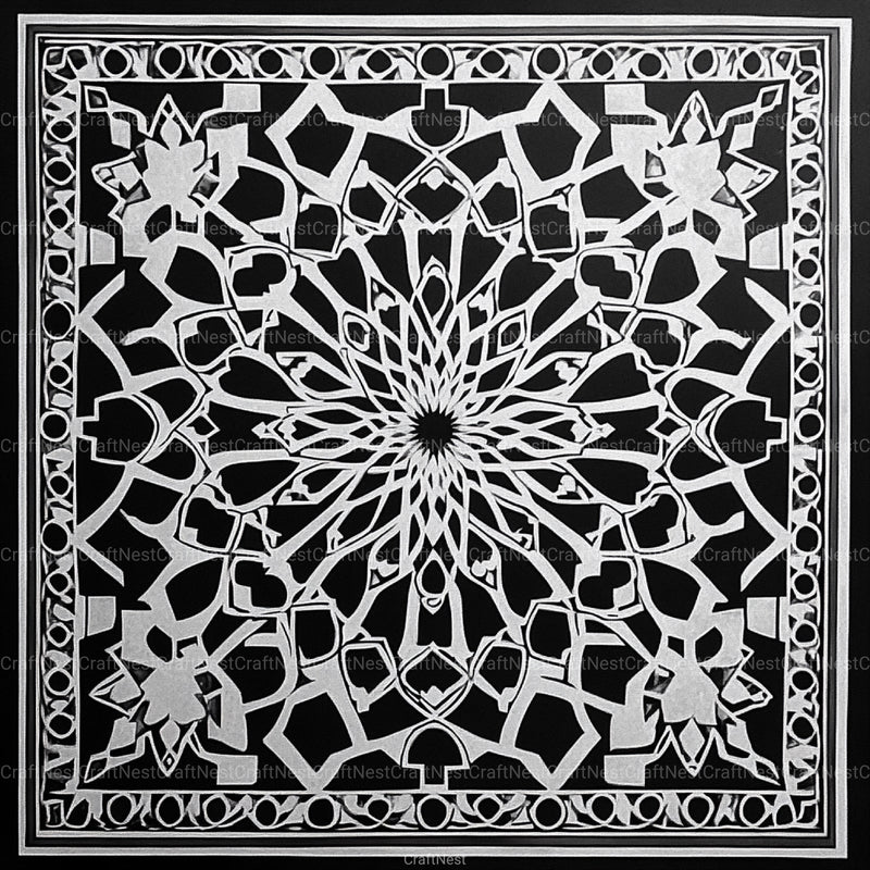 Sacred Geometry Alhambra Patterns Clipart Bundle - CraftNest - Digital Crafting and Art