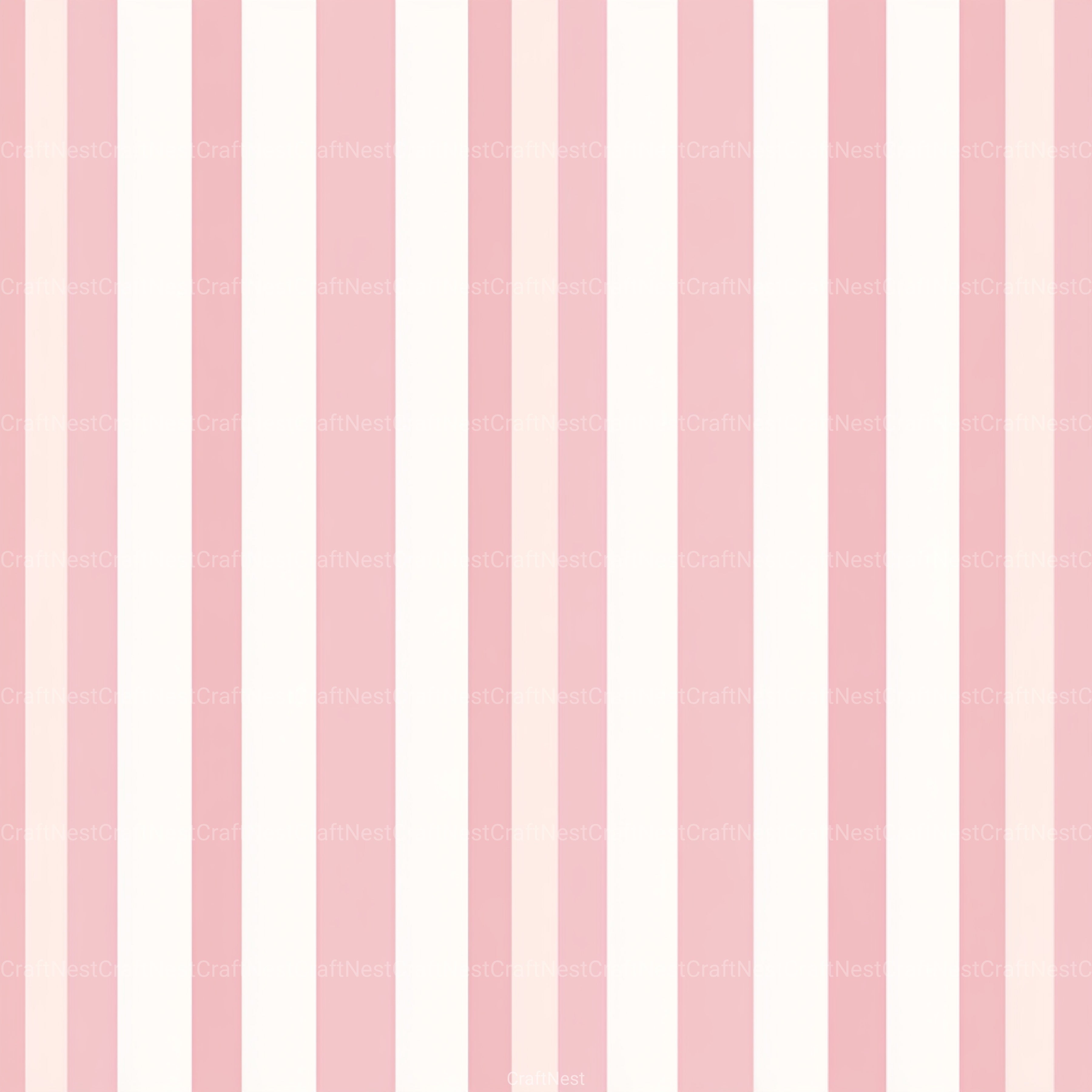 Blush Pink Stripes Pattern Digital Paper - CraftNest - Digital Crafting and Art